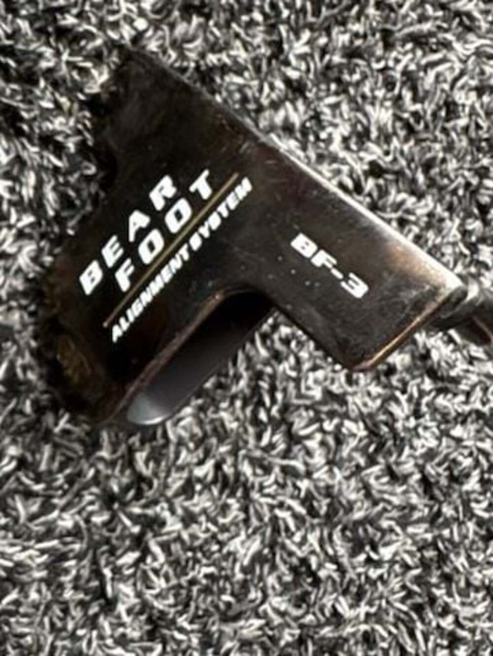 Golden Bear Bear Foot BF-3 Alignment System Putter with Headcover